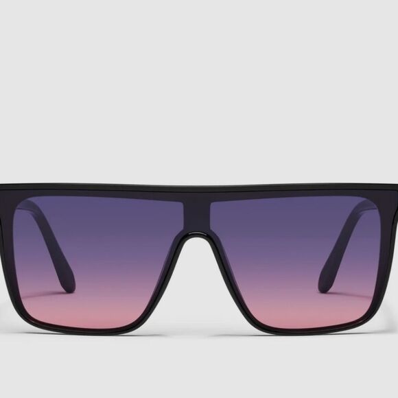 Quay Australia Nightfall Shield Shape Sunglasses main image 7